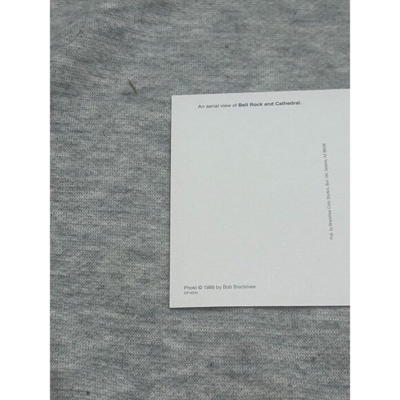 Oak Creek Canyon Arizona An Aerial View of Bell Rock and Cathedral Postcard - Picture 4 of 5